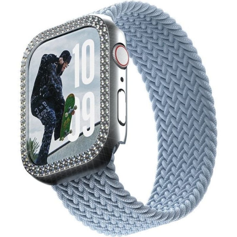 Panzerglass SAFE Bling Bumper Silver Apple Watch 10/42mm