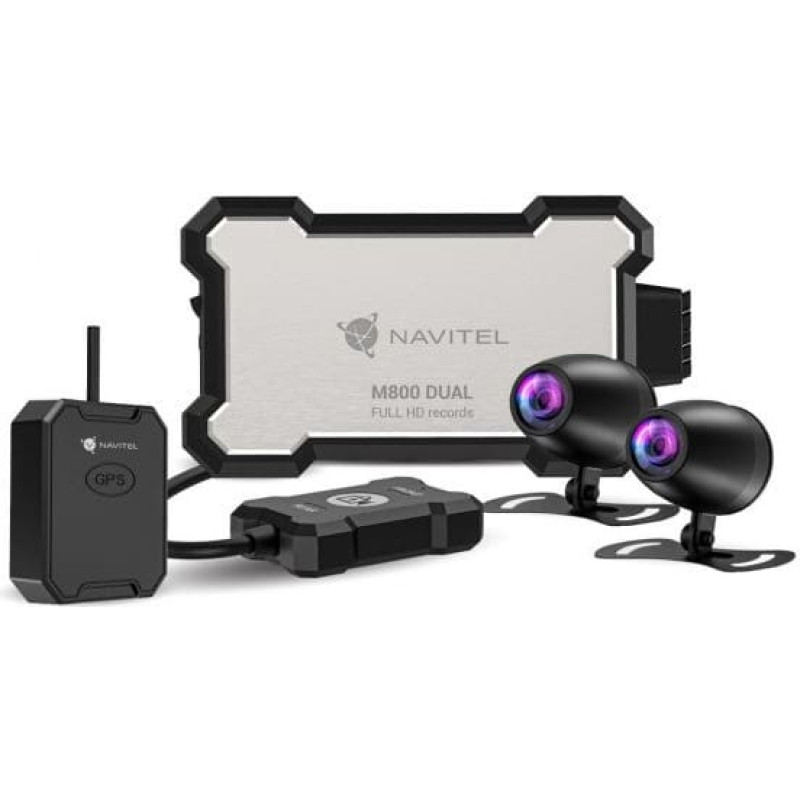 Navitel Wideorejestrator motocykowy NAVITEL M800 DUAL Full HD, Sony Starvis