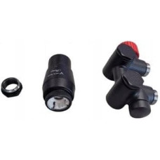 Varioterm Vario Term zestaw termostatyczny Integra DUO prawy czarny struktura IDGS0214CFK/P