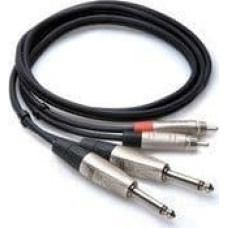 Hosa Technology HPR-003X2 audio cable 0.91 m 2 x RCA Black