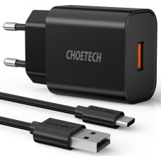 Choetech Ładowarka Choetech Q5003 1x USB-A 3 A (Q5003 BLACK)