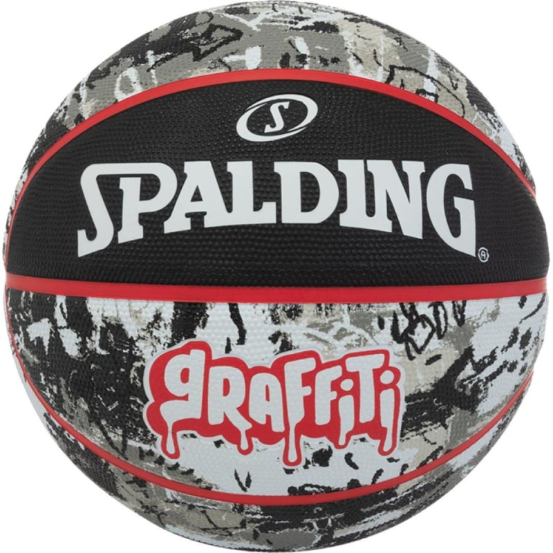 Spalding Spalding Graffiti Ball 84378Z Czarne 7