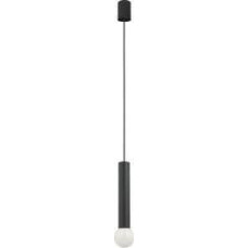 Nowodvorski Lampa wisząca Nowodvorski Minimalistyczna lampa wisząca Baton 7852 tuba pokojowa czarna