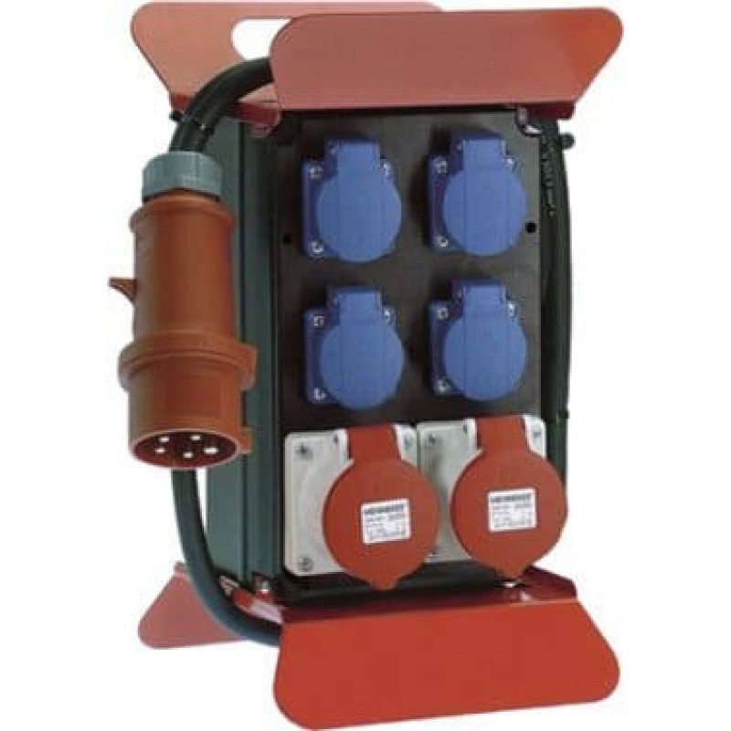 Bachmann Rozdzielacz zasilania BACHMANN Stecky 400V CEE, 2x16A 5p400V 4x styk uziemiony