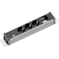 Bachmann BACHMANN UNIVERSAL 3x gniazdo z uziemieniem 1x ABD