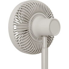 Duux Fan | Rize Flex | Stand Fan | Greige | Diameter 21 cm | Number of speeds 4 | Oscillation | 10 W | No