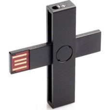 Noname Czytnik +ID Smart Card Reader black BLISTER