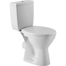 Cersanit Zestaw kompaktowy WC Cersanit Kompakt poziomy Zenit + spłuczka 3/6L + deska polipropylenowa (K100-210)