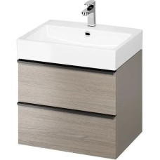 Cersanit S522-021 SZAFKA PODUMYWALKOWA VIRGO 60 SZARA UCHW CZARNY ZMONT. // CER.VIRGO-60-SZARA-UCH-CZ