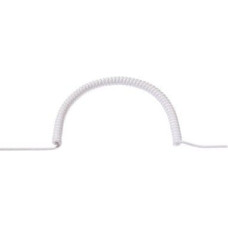Bachmann Kabel spiralny BACHMANN 1,5m-6m ws 0,2m prosty, H05VV-F 3G1,5mm, gładko cięty