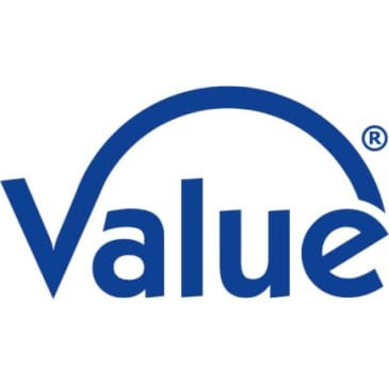 Value Pusty panel krosowy VALUE 19 1U z 24 portami, 3-częściowy