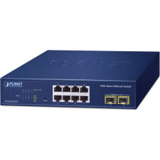 Planet 8-Port 10/100/1000T + 2-Port