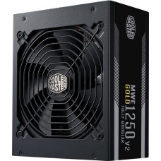 Cooler Master MWE Gold 1250 V2 ATX 3.1 moduł zasilaczy 1250 W 24-pin ATX Czarny