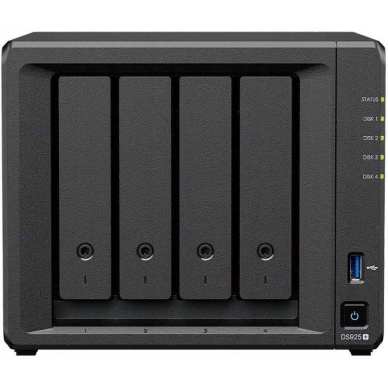Synology DS925+ DiskStation NAS Ryzen V1500B 4GB ECC SODIMM