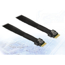 Intel Inter-Tech Kabel SFF 8654-4i -> SFF 8654-4i- 0,7m