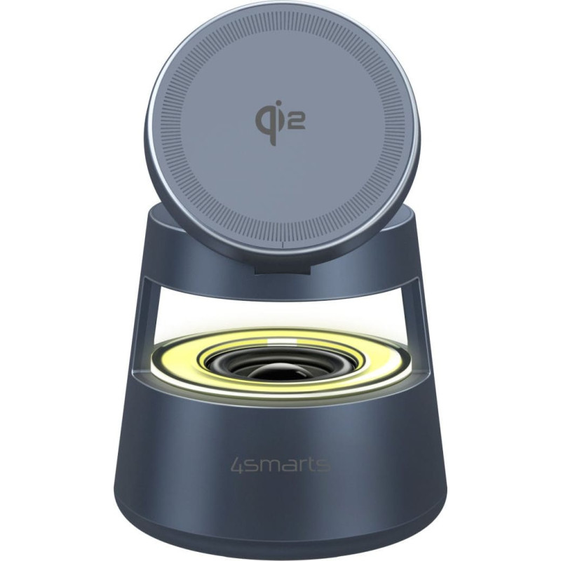 4Smarts Qi2 Ladestation Aura Sound spacegrau