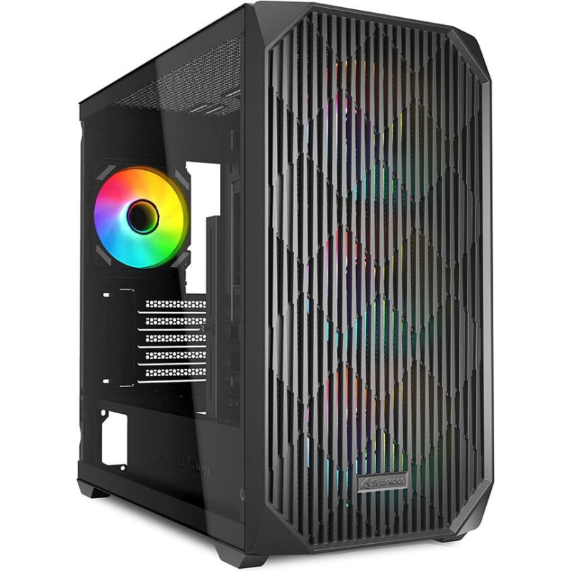 Sharkoon Gehäuse MK3  RGB     Micro-ATX       1xGlas   schwa