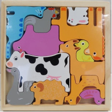 Melissa & Doug Zwierzęta gospodarskie drewniane