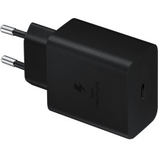 Vega SAMSUNG ŁADOWARKA SIECIOWA TYP-C PD EP-T4511 45W CZARNY 3A + KABEL TYP-C - TYP-C - UK connector