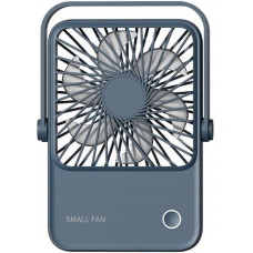 Alogy Wentylator / wiatrak biurkowy z regulowaną podstawką HX-122 ciemny niebieski