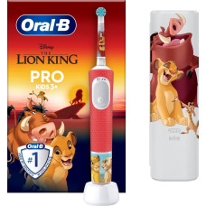 Braun Szczoteczka Braun Pro Kids Król Lew Czerwona