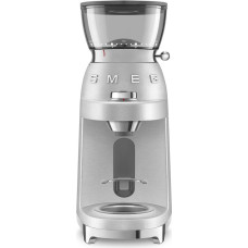 Smeg Kaffeemühle 50s Style CGF02SSEU silber