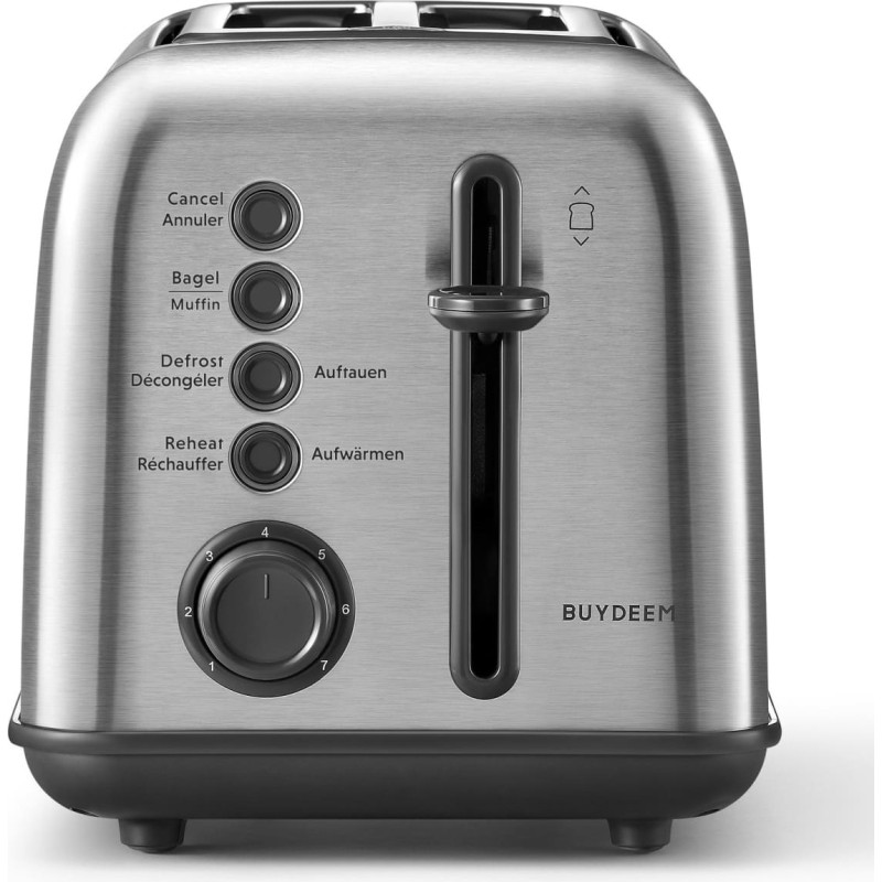 Rommelsbacher BUYDEEM 2 Slice Toaster model DT620E color Stainless Steel EU