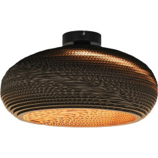 Domoletti CEILING LIGHT PAPER E27 BROWN/BLACK
