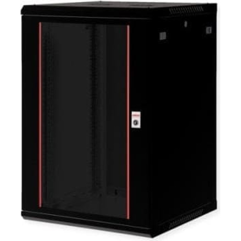 Roline Wandgeh�use Basic Plus 48,26cm 19-Zoll 18HE 600x600 BxT schwarz