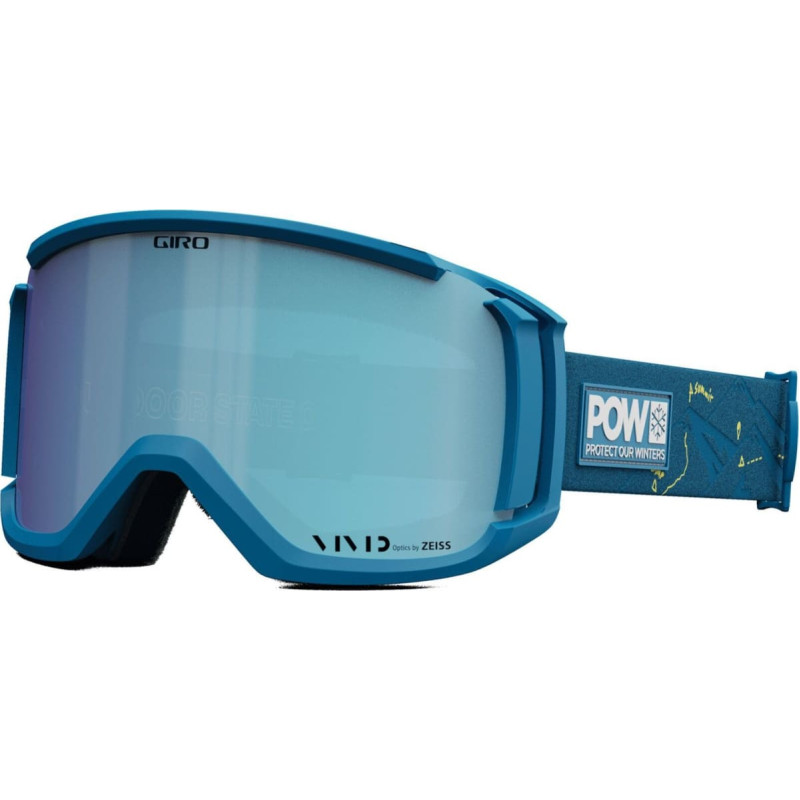 Giro Gogle zimowe GIRO REVOLT POW (Szyba lustrzana kolorowa VIVID-Carl Zeiss VIVID ROYAL 19-42% S2) (NEW 2023/2024)