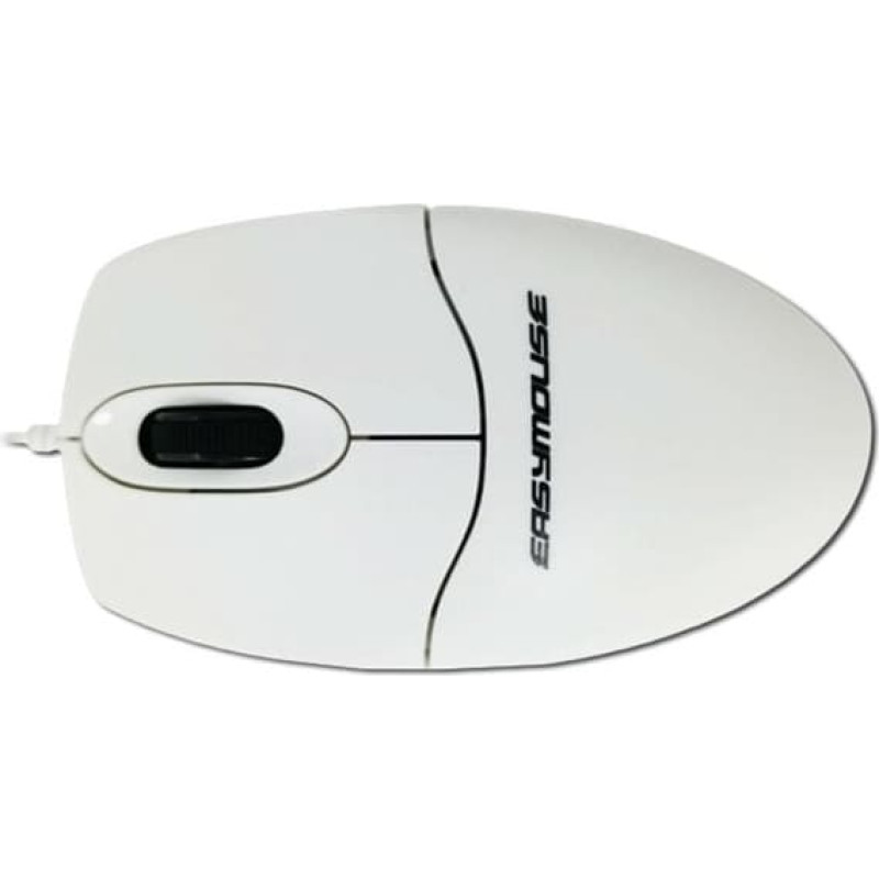 Gett GCQ EasyMouse Kunststoff-Maus mit Scrollrad IP68 wasserdicht desinfizierbar optisch USB Farbe weiss