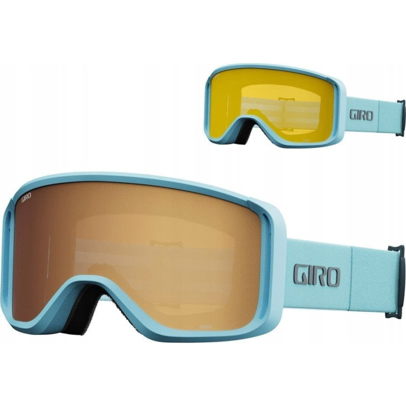 Giro Gogle zimowe GIRO SAGEN LIGHT MINERAL THIRDS (szyba AMBER GOLD 19-42% S2 + szyba YELLOW 00% S2) (NEW 2024/2025)