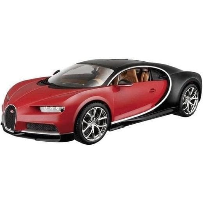 Bburago BBU 1:18 Bugatti Chiron black/red 11040RD 09817