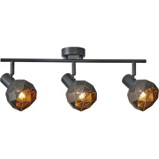 Italux Harley SPL-3480-3-GR-GD listwa plafon lampa sufitowa spot 3x40W E14 szara/złota
