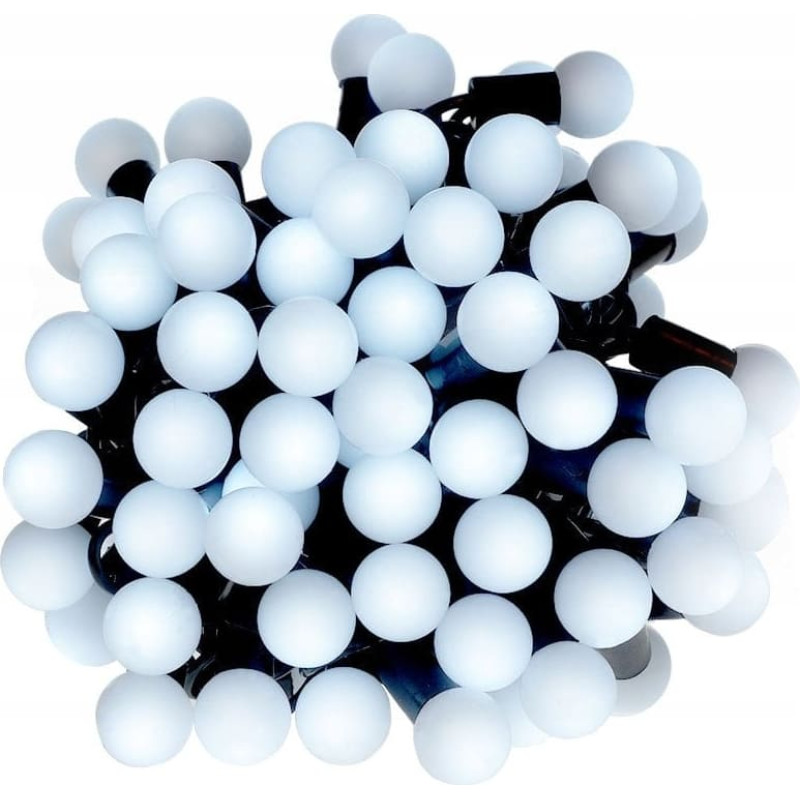 Emos Lampki wewnętrzne kulki LW-LED-SBALL-50G Zimno białe