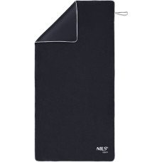 Nils Extreme NAR14 RĘCZNIK Z MIKROFIBRY FROTTE CZARNY 160X80cm NILS AQUA