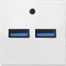 Energenie Ładowarka USB Ospel Ospel45 GK-2USB/00 podwójna 2xUSB 2,1A biały