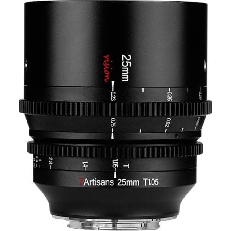 7Artisans Vision 25mm T1.05 Sony E