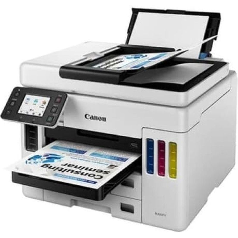 Canon MAXIFY GX1050 EB2 EUR mit deutlich erhohten Seitenleistung, enthalt 2 extra Tanks mit schwarzer Tinte ( somit 3 Schwarztinten )