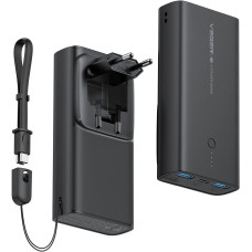 Veger powerbank 10000 mAh PD QC3.0 20W ACE100 (W1146) czarny