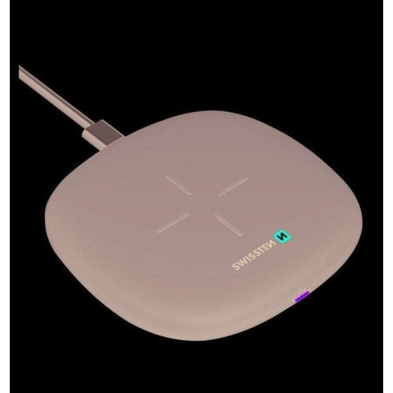 Swissten 10W Wireless charger with USB-C 1.5m cable