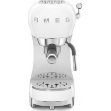 Smeg Ekspres ciśnieniowy Smeg Ekspres do kawy, kolbowy, biały  ECF02WHEU