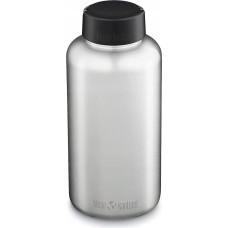 Klean Kanteen Kanteen Wide (mit Wide Loop Cap), 1900ml/64oz, Brushed Stainless