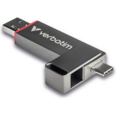 Verbatim Dual QuickStick pamięć USB 512 GB USB Type-A / USB Type-C 3.2 Gen 1 (3.1 Gen 1) Szary