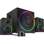Speedlink Głośniki komputerowe Speedlink Gravity Carbon RGB (SL-830100-BK)