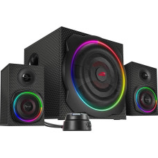 Speedlink Głośniki komputerowe Speedlink Gravity Carbon RGB (SL-830100-BK)