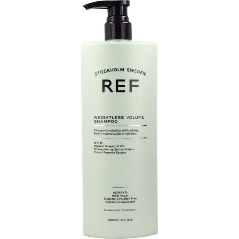REF Szampon REF WEIGHTLESS VOLUME 1 L Zwiększanie objętości