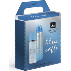 Dramers JEAN MARC Blue Caffe Zestaw prezentowy damski - woda toaletowa 50 ml + dezodorant 75 ml