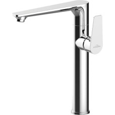Invena Bateria umywalkowa Invena Dokos stojąca chrom (BU-19-WB1-V)
