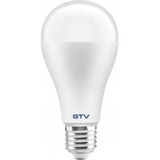 GTV Żarówka LED 20W GTV A65 3000K E27 2400lm AC180-250V/ 50-60Hz RA>80 200° 164mA biała LD-PC4A65-20W